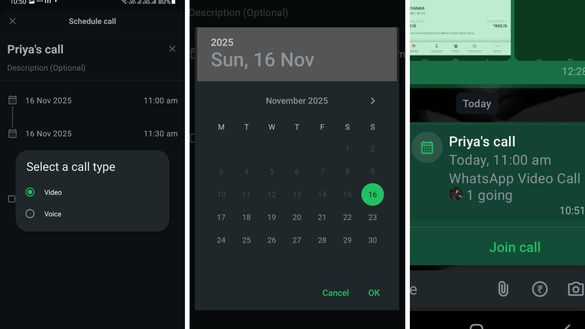 how to use whatsapp schedule calling feature know using tipss