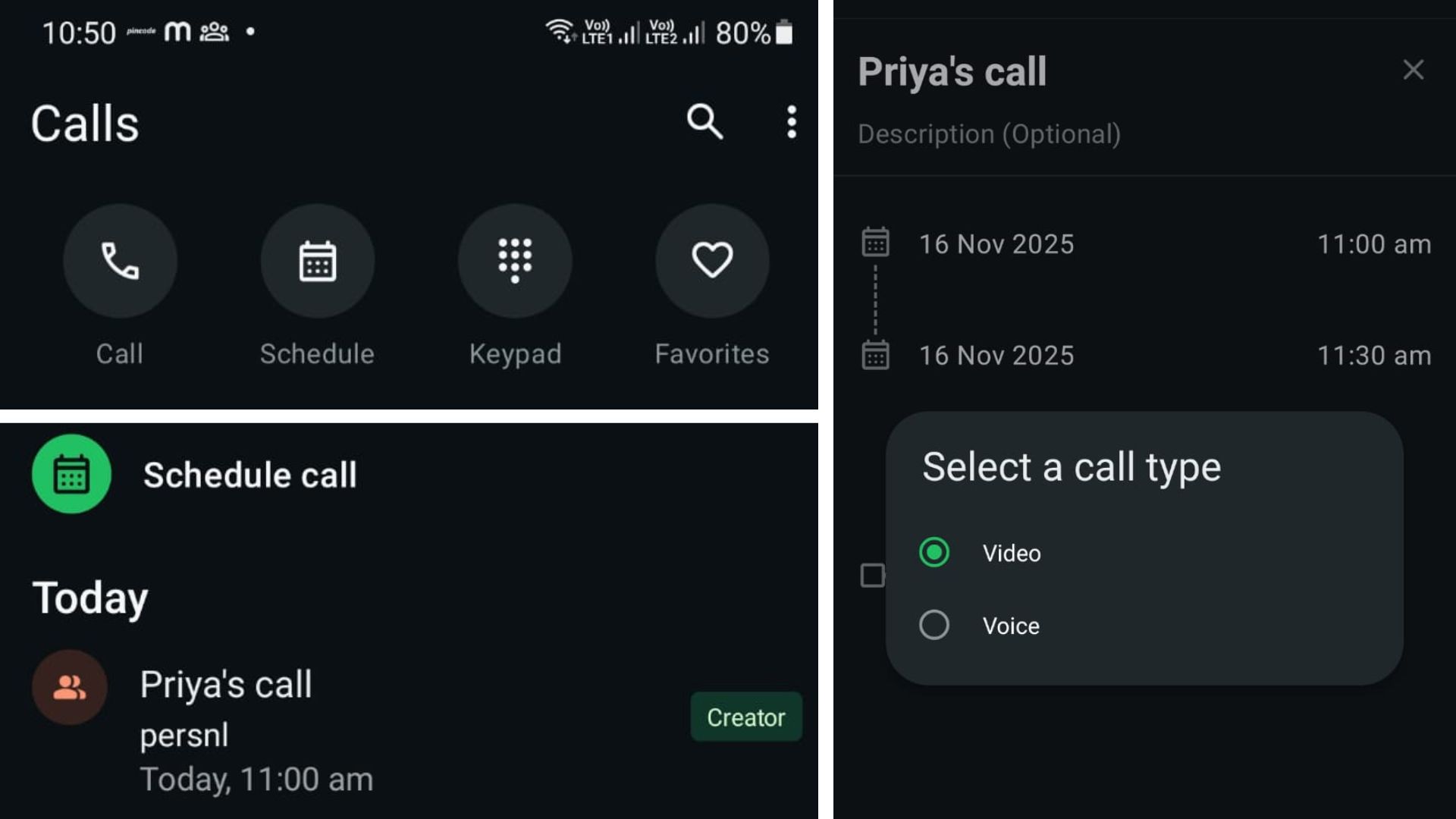 how to use whatsapp schedule calling feature know using tipssd