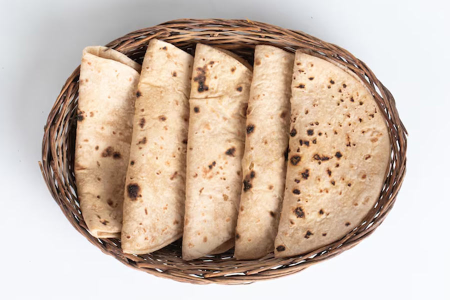 homemade Indian bread