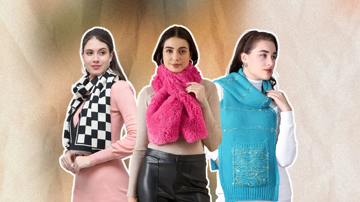 how to style mufflers in winter