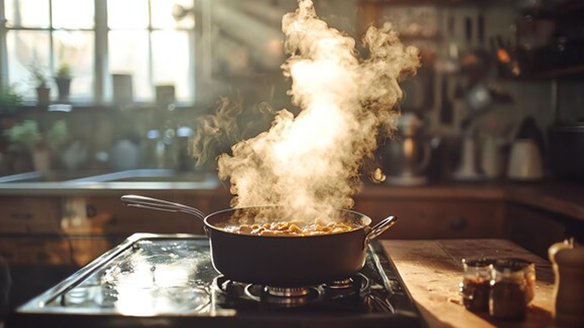 remove cooking odors