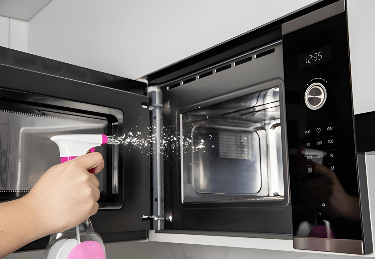 microwave clean
