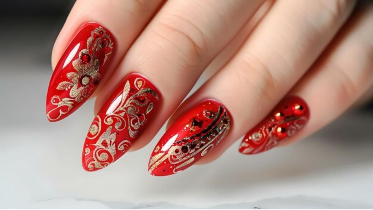 nail art for wedding