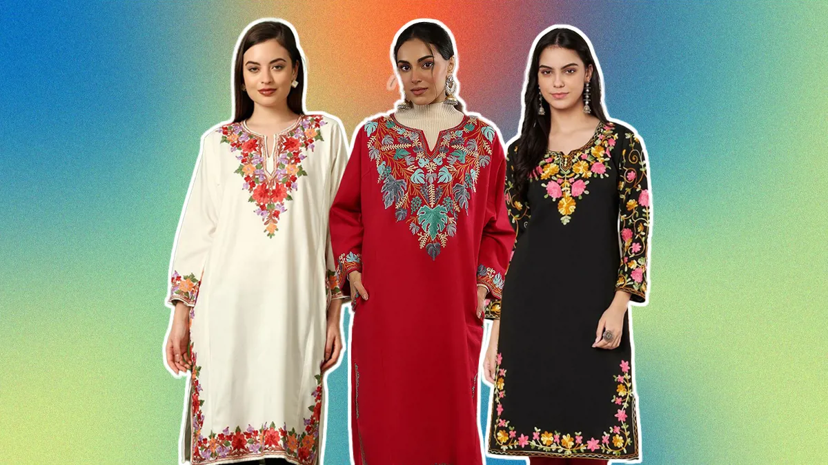 styling Kashmiri kurtis for winter