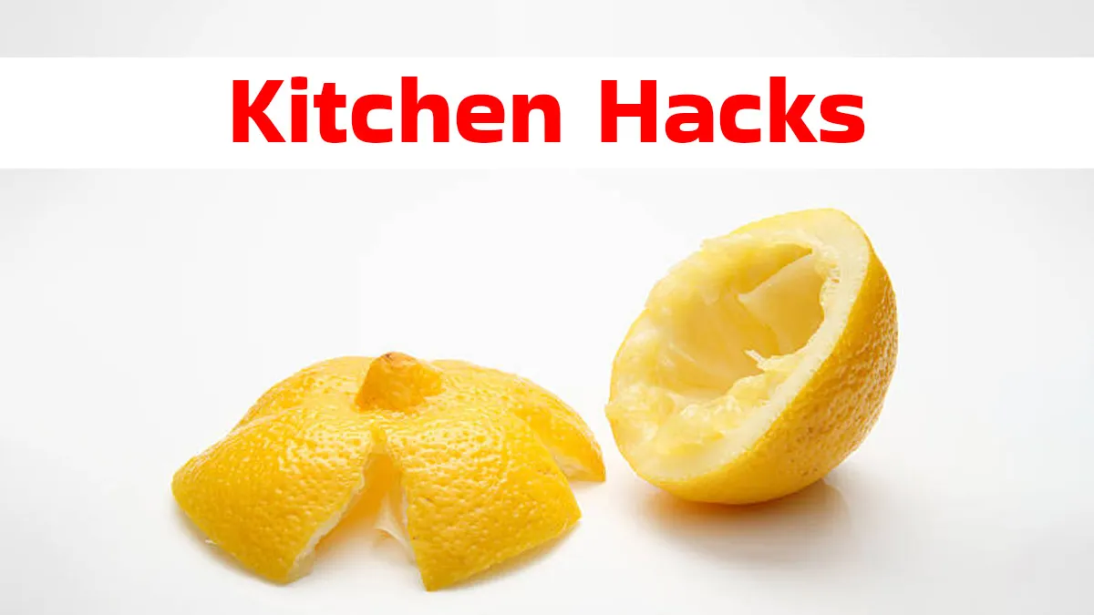 lemon peel kitchen hacks 