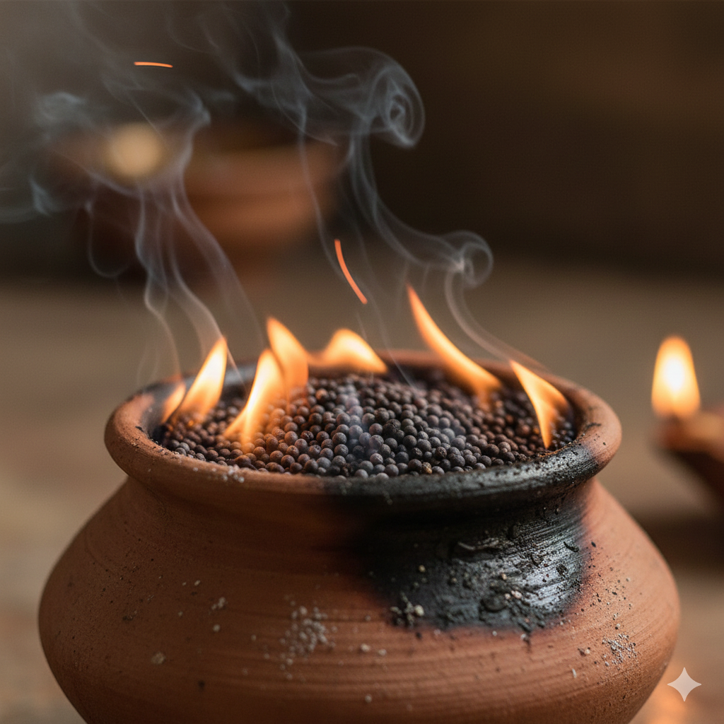 mustard remedy to get rid of evil energy