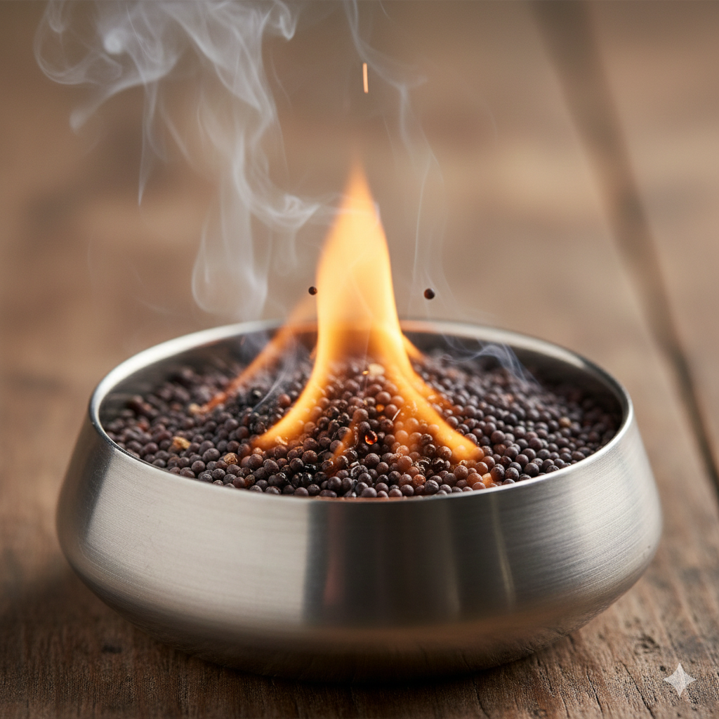 mustard remedy to get rid of negative energy