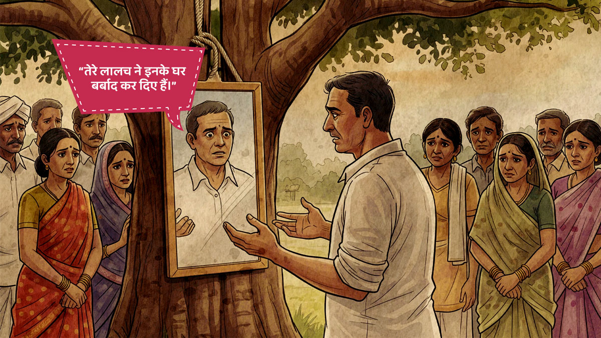 mystery of a village and mirror