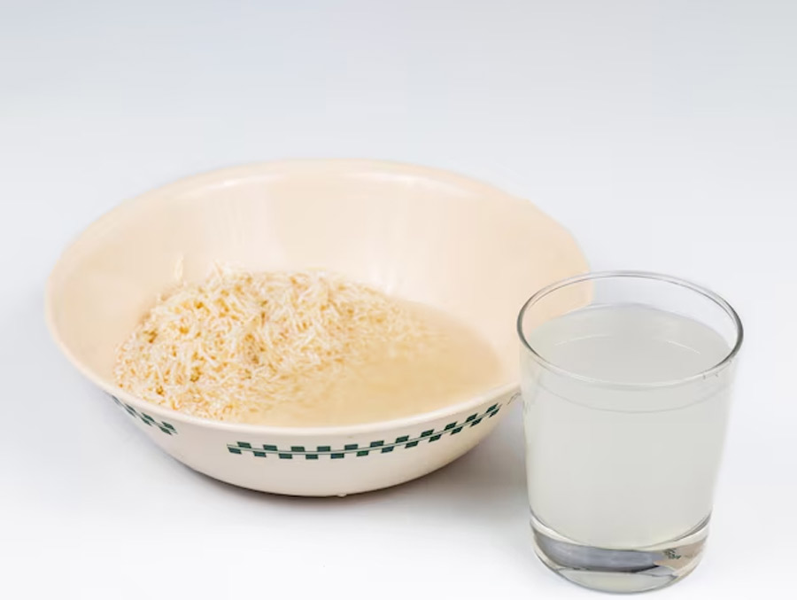 rice water for cleaning