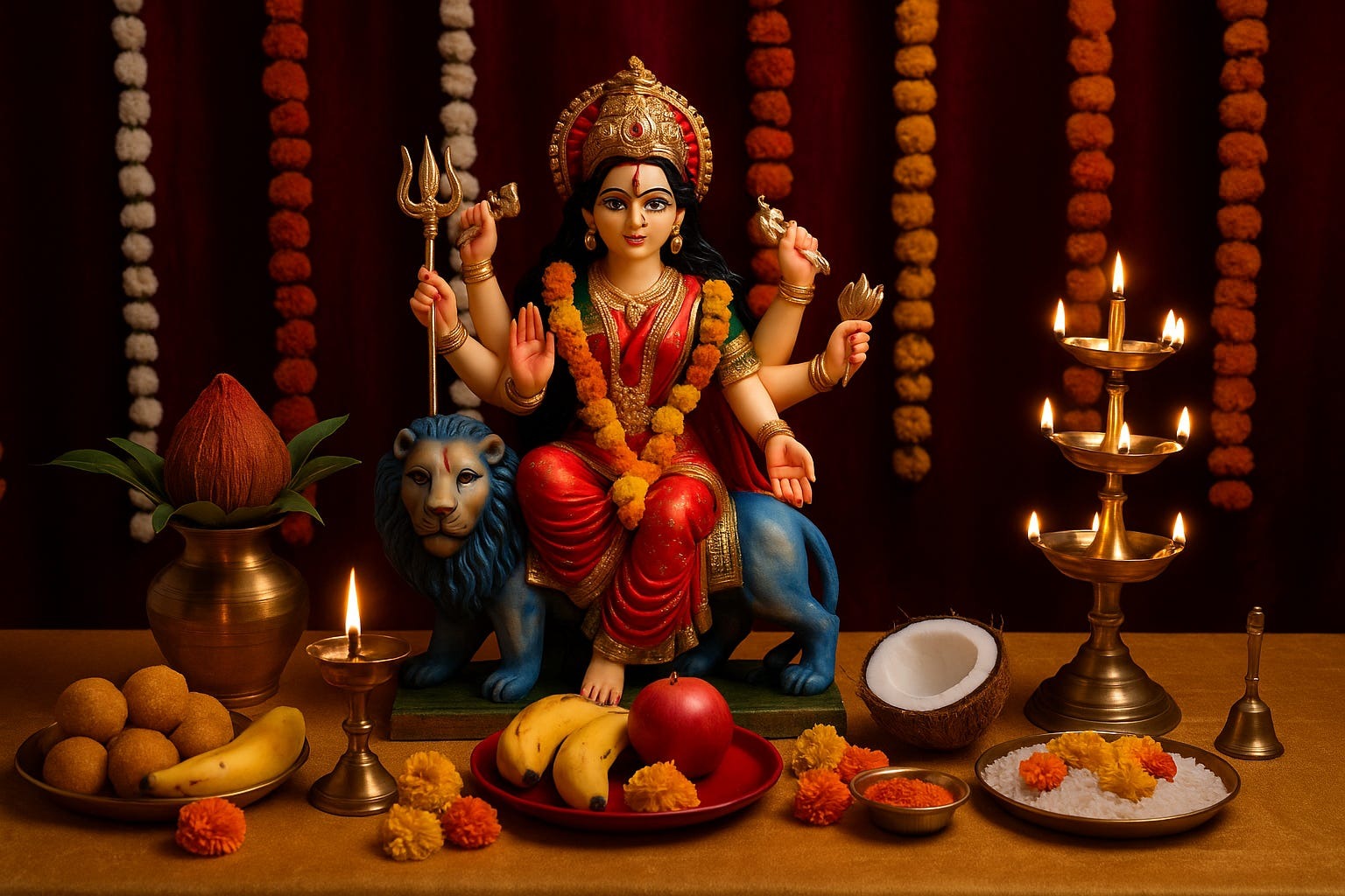 november durga ashtami 2025 kab hai