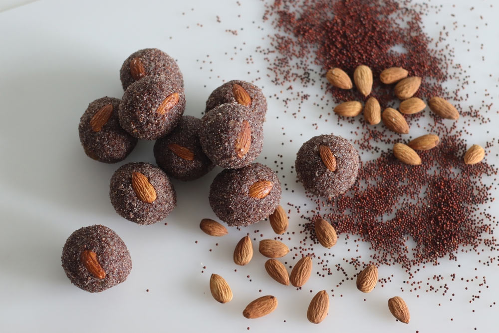 ragi and sattu power laddu for winters