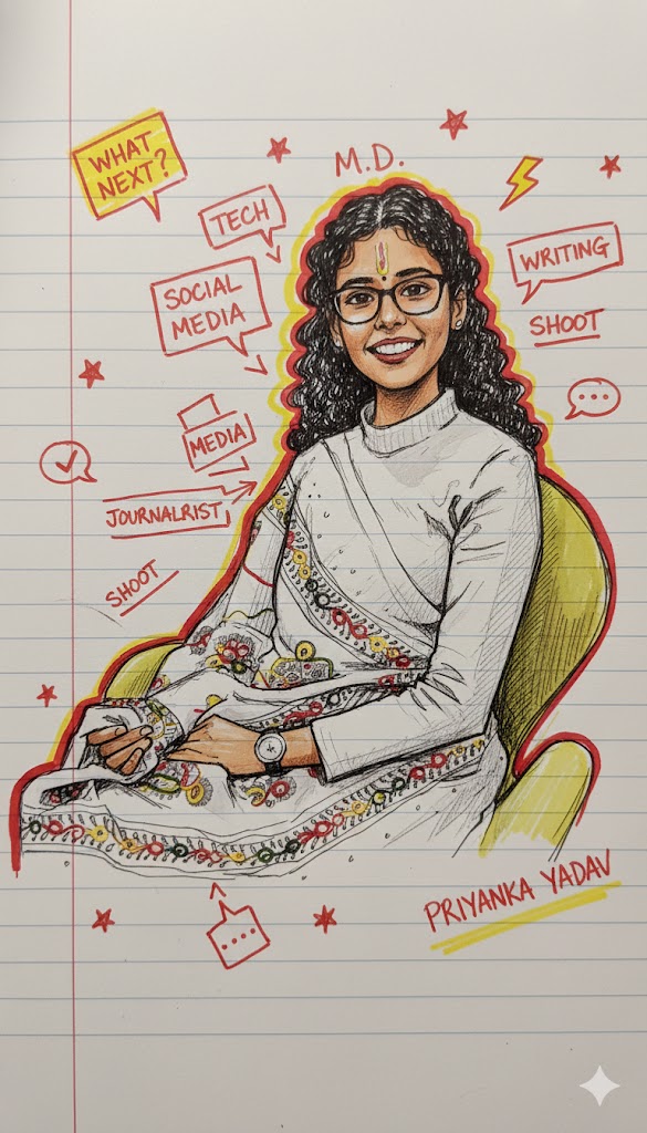 what prompt for doodle portrait image