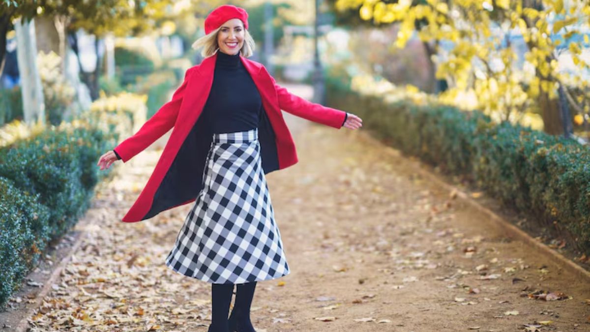 how to style a line skirt in winter (1)
