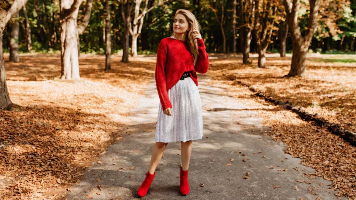 how to style a line skirt in winter (2)