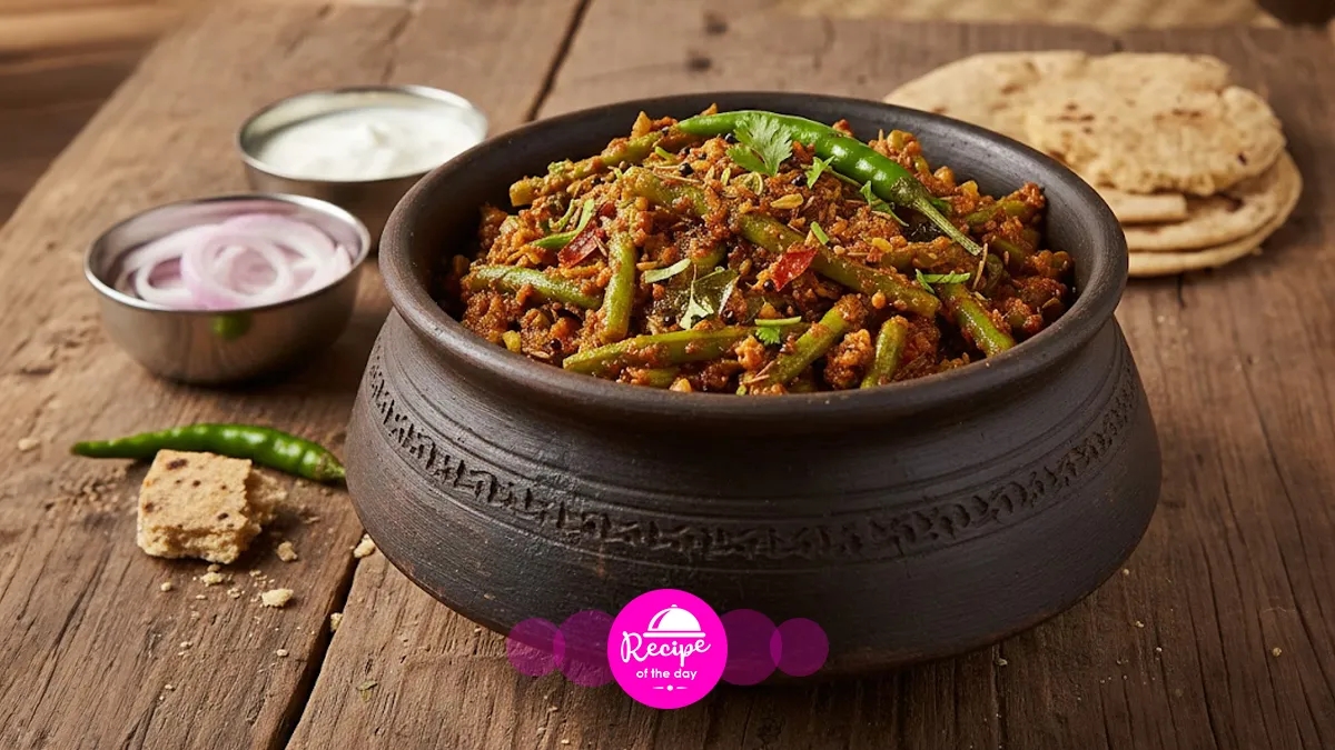 Besan Gwarphali cooking method