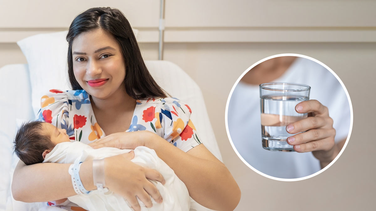 क्या डिलीवरी के बाद पानी कम पीना चाहिए?  अगर आप भी करती हैं इस बात पर यकीन, तो डॉक्टर से जान लीजिए पूरा सच
