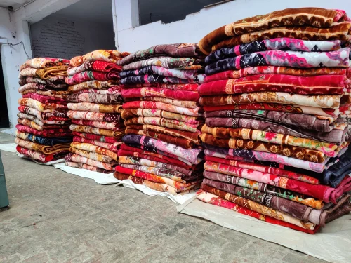 Delhi blanket market