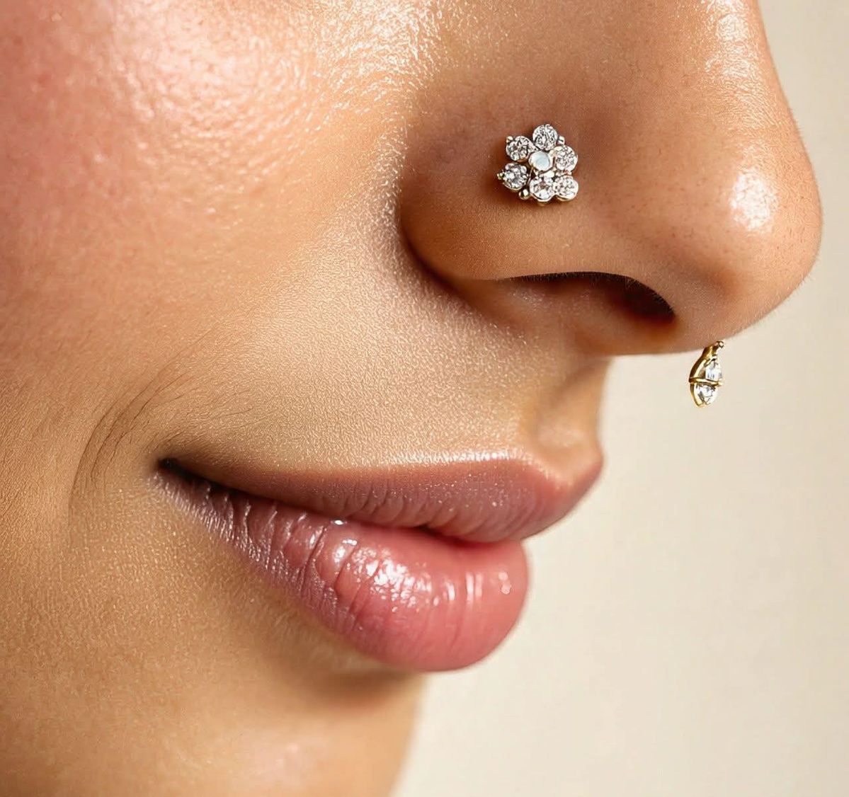 nose pin designs for women