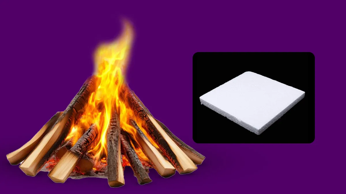 How to quickly dry out wet firewood