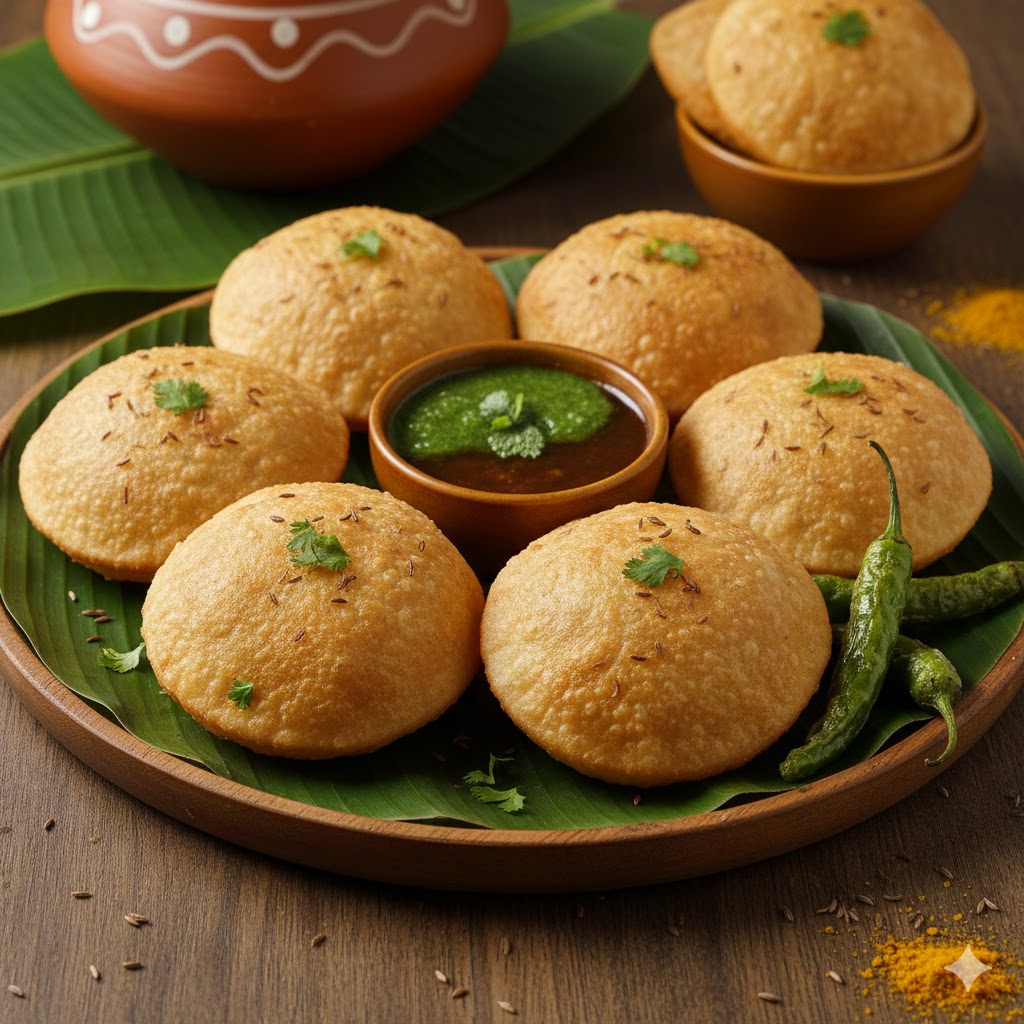 How to make Suji Kachori at home