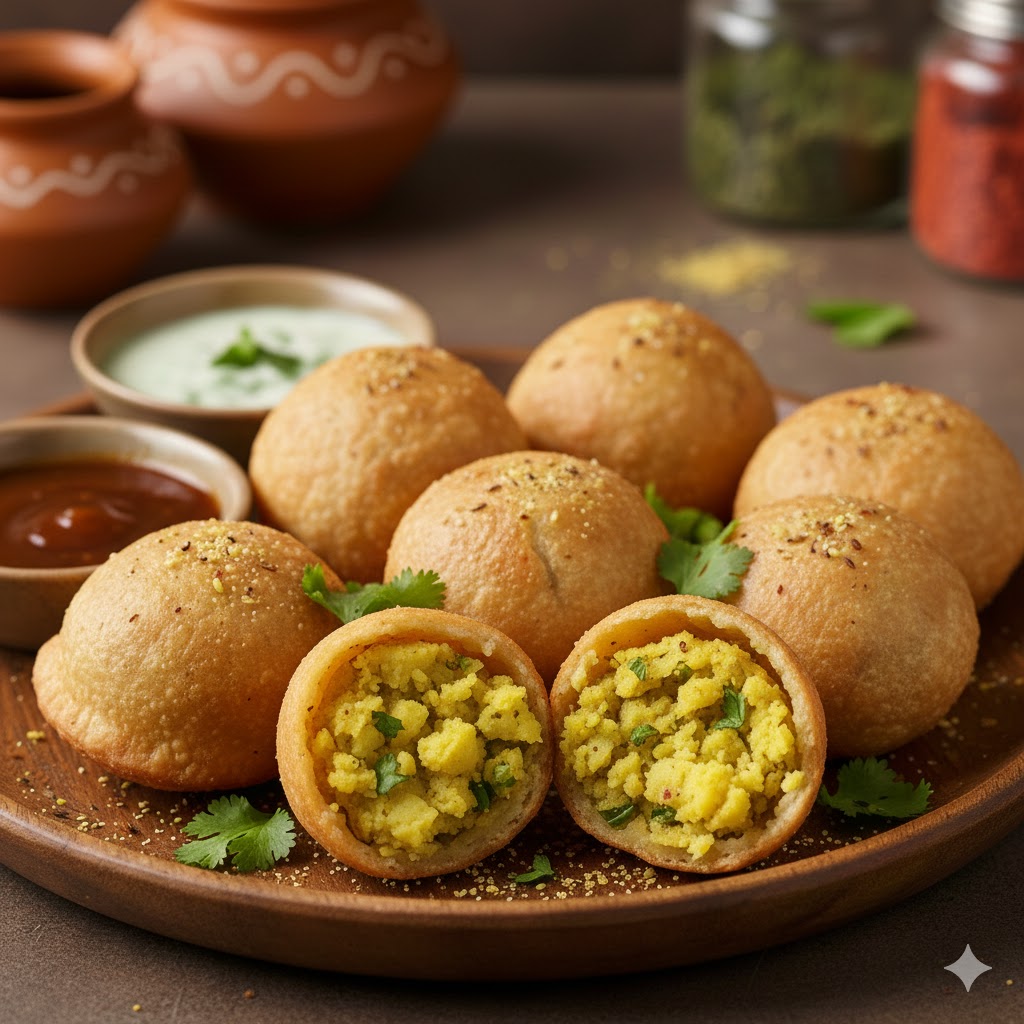 aloo stuffing kachori recipe