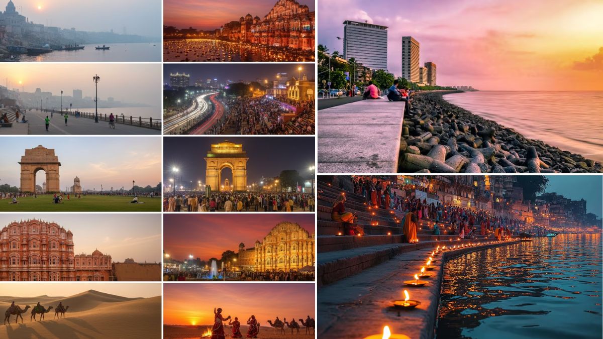वाराणसी से लेकर मुंबई तक, ये हैं भारत के 5 शानदार डेस्टिनेशंस, डिफरेंट होता है सुबह और शाम का नजारा

