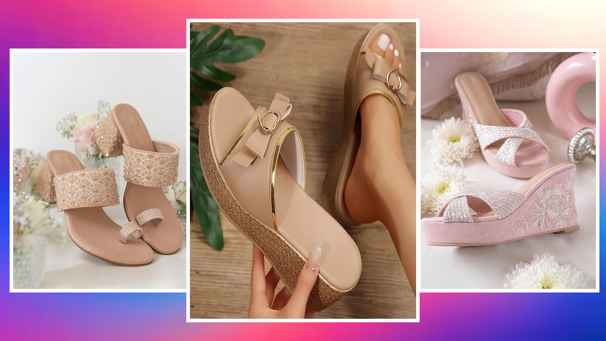 Footwear For Saree: साड़ी के साथ खूब जचेंगे इस तरह के फुटवियर, पैरों की बढ़ेगी खूबसूरती
