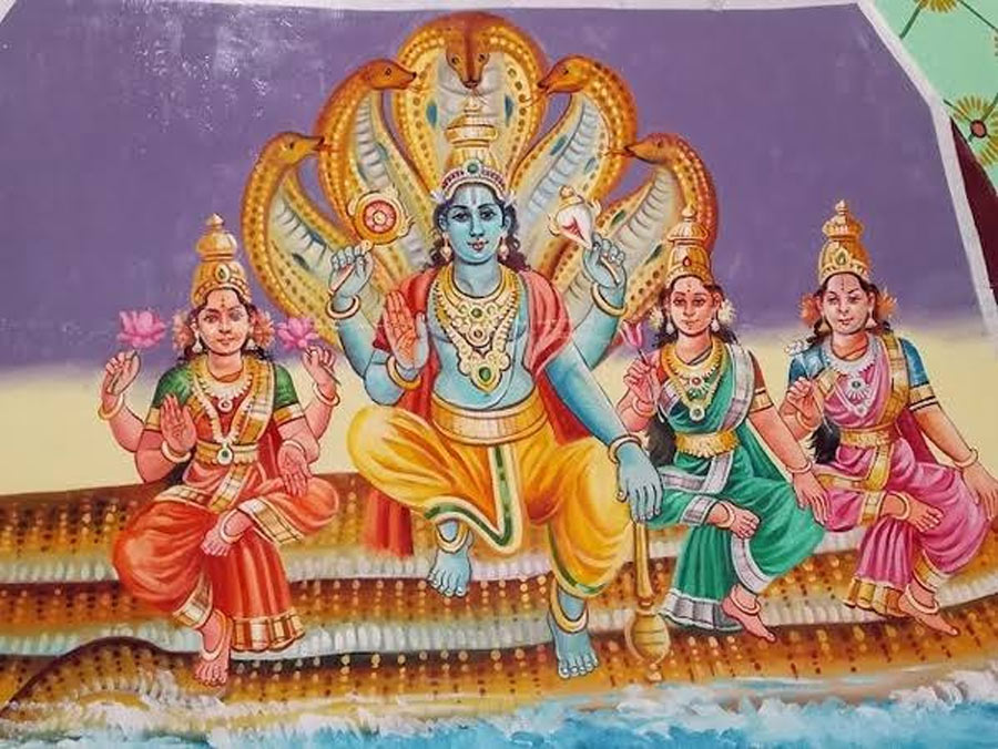 bhagwan vishnu ki betiya kaun hain