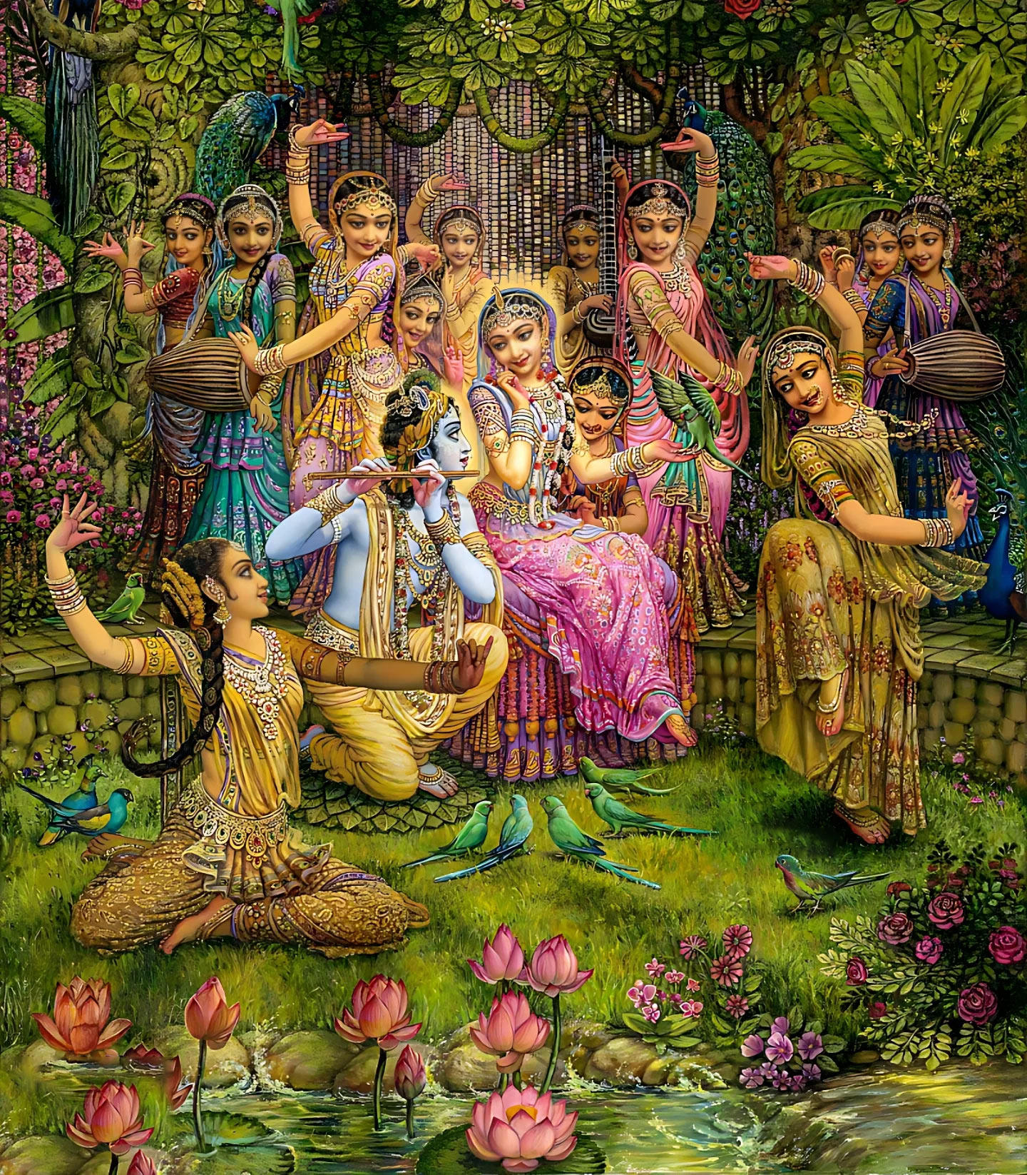 golok mein radha rani kaisi avtarit hui