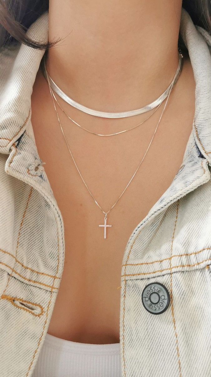 silver chain designs for women