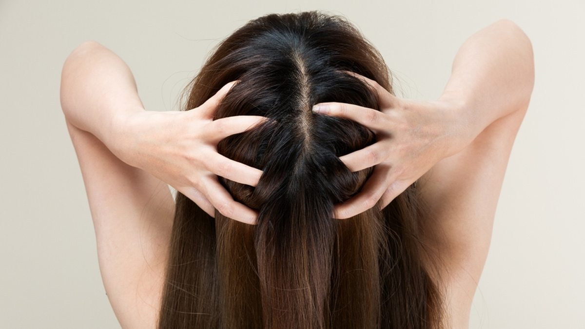 daily scalp massage to control hair fall