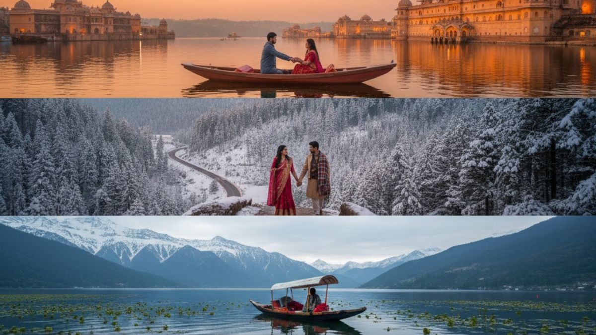 Most romantic honeymoon destinations in india