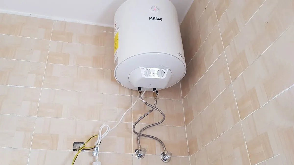 how to fix geyser on wall