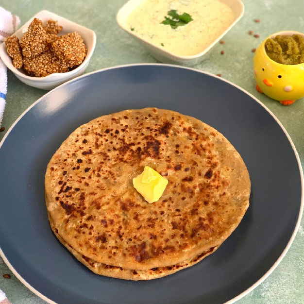 how to make soybean onion and dal paratha easily know step by step processsdv