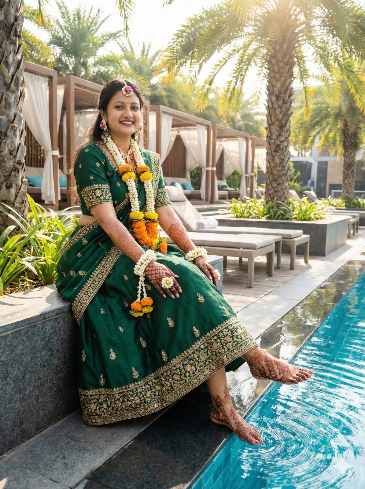 mehandi ai prompts for image generation