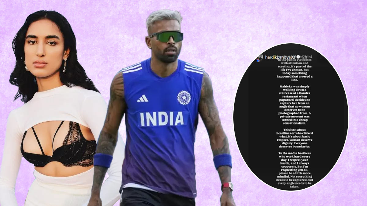 हार्दिक पांड्या ने गर्लफ्रेंड मिहिका शर्मा की गलत एंगल से तस्वीर लेने को लेकर पैपराजी से जताई नाराजगी, पहले भी इस मुद्दे पर फूट चुका है कई एक्ट्रेसेज का गुस्सा