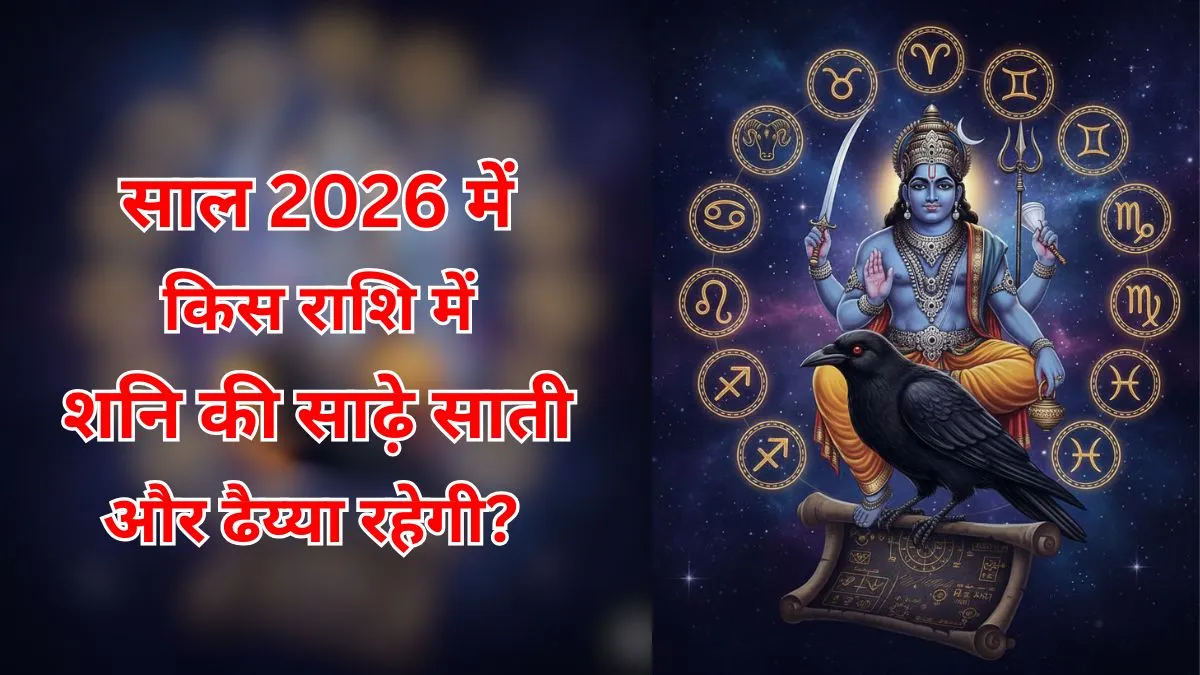shani sade sati and dhaiya 2026 in which zodiac signs