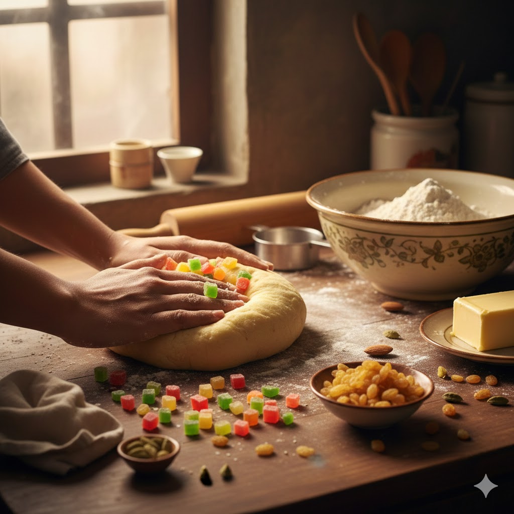 eggless Bombay fruit cake