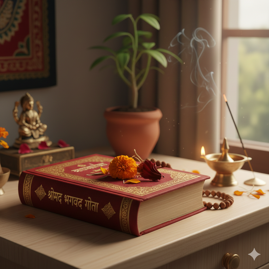 ghar mein bhagavad gita rakhne ka mahatva