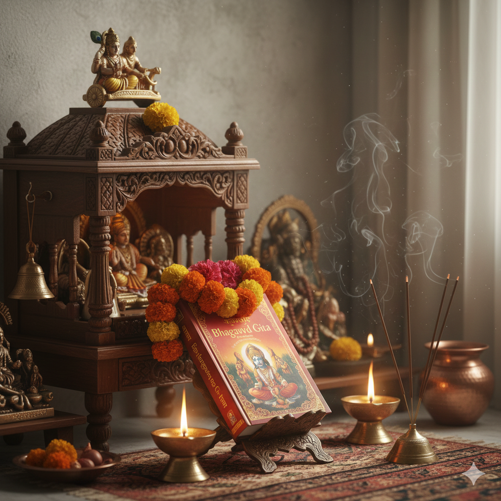 ghar mein bhagavad gita rakhne ke labh