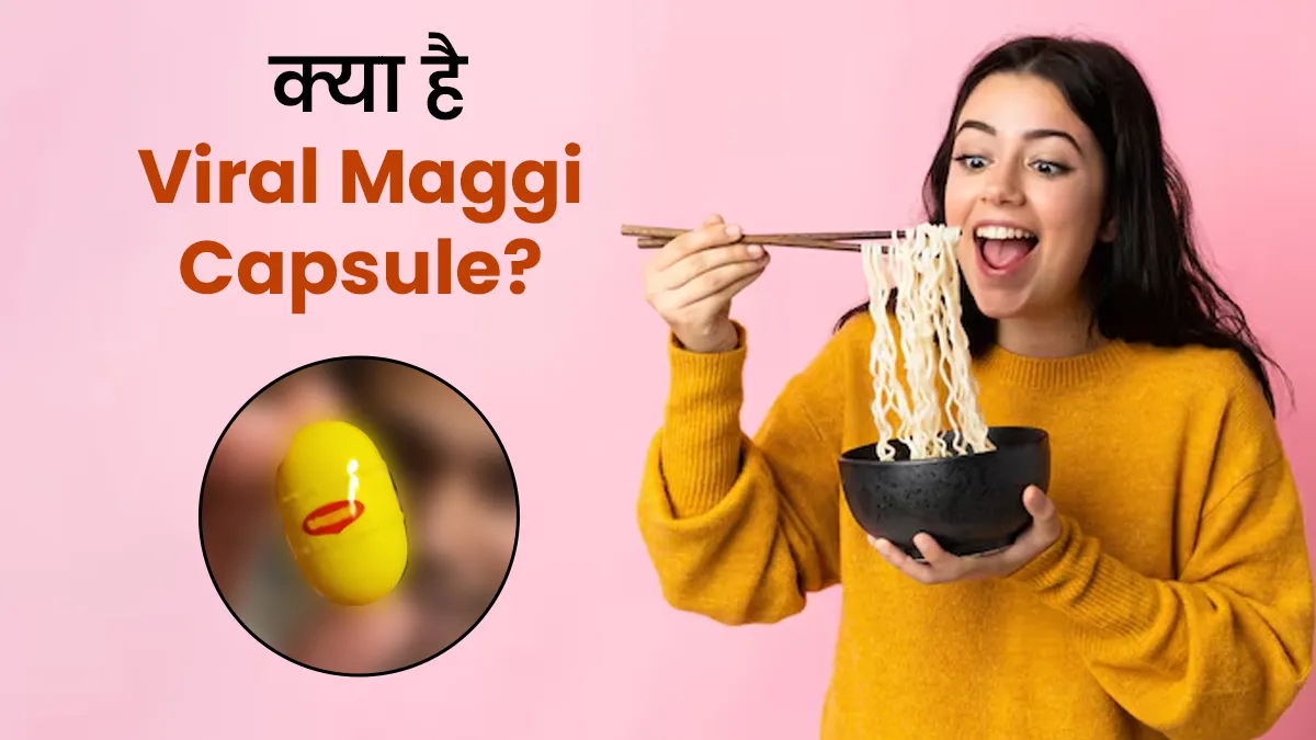 viral maggi capsule trending video