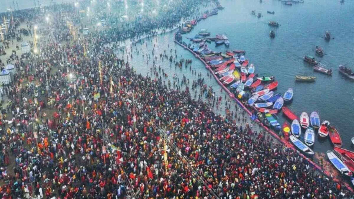 Magh Mela logo meaning