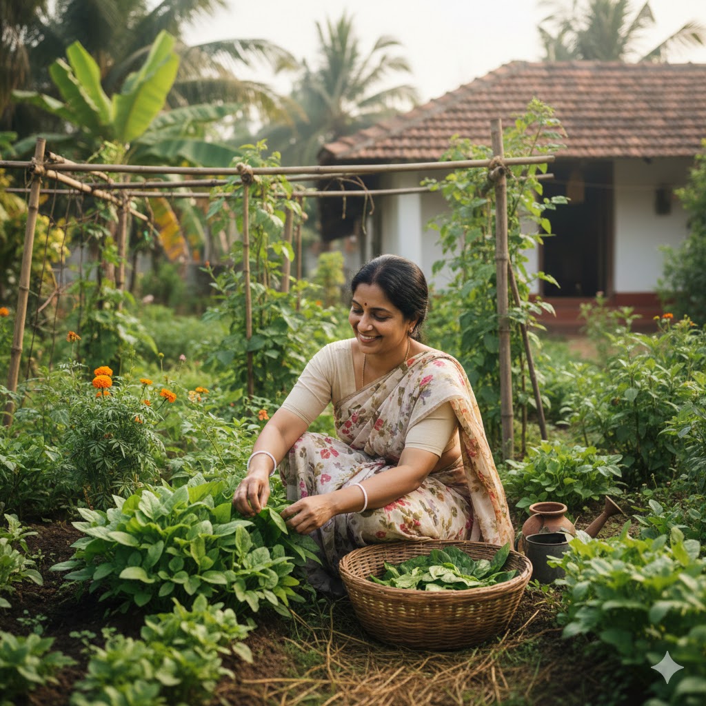 palak ki cutting karne ka tarika