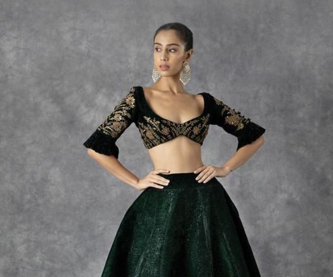 velvet blouse designs (3)