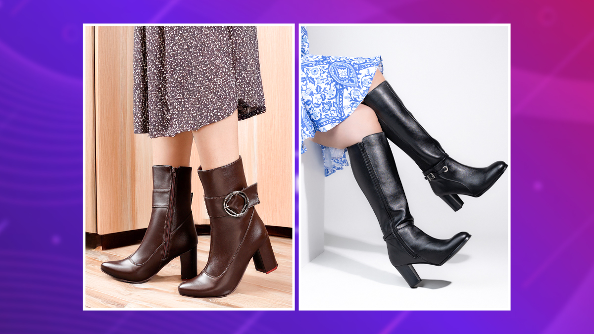 लॉन्ग बूट्स से पाएं ट्रेंडी और क्लासी लुक, विंटर आउटफिट को खास बनाने के लिए ट्राई करें ये डिजाइंस