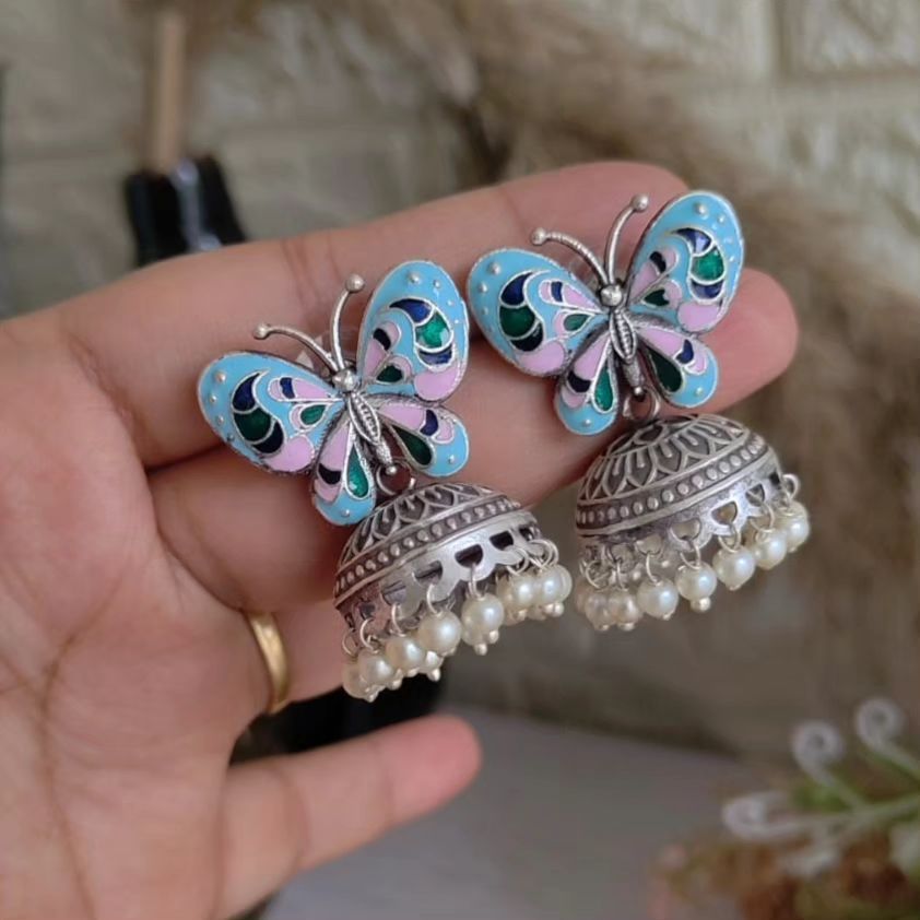 meenakari earrings designs