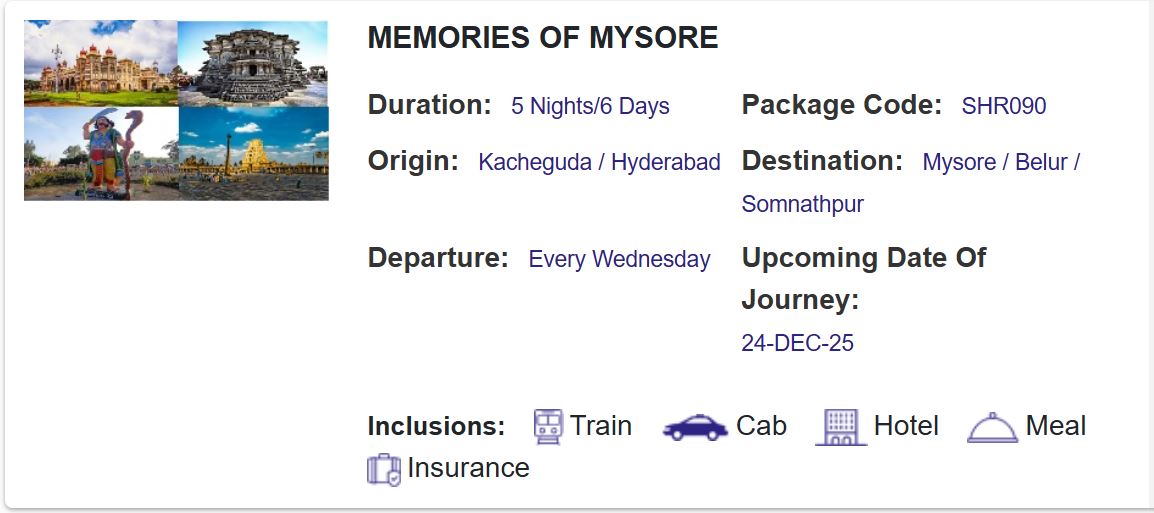 irctc christmas tour packages from india under budget 3