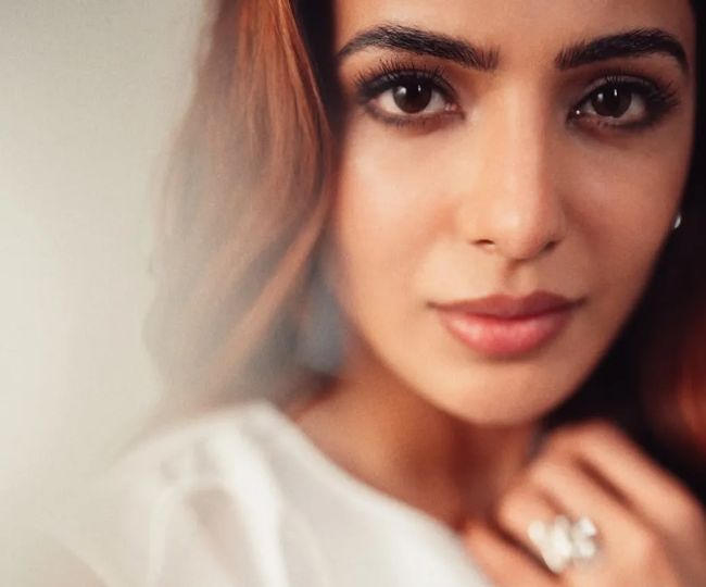 samantha ruth eye makeup look