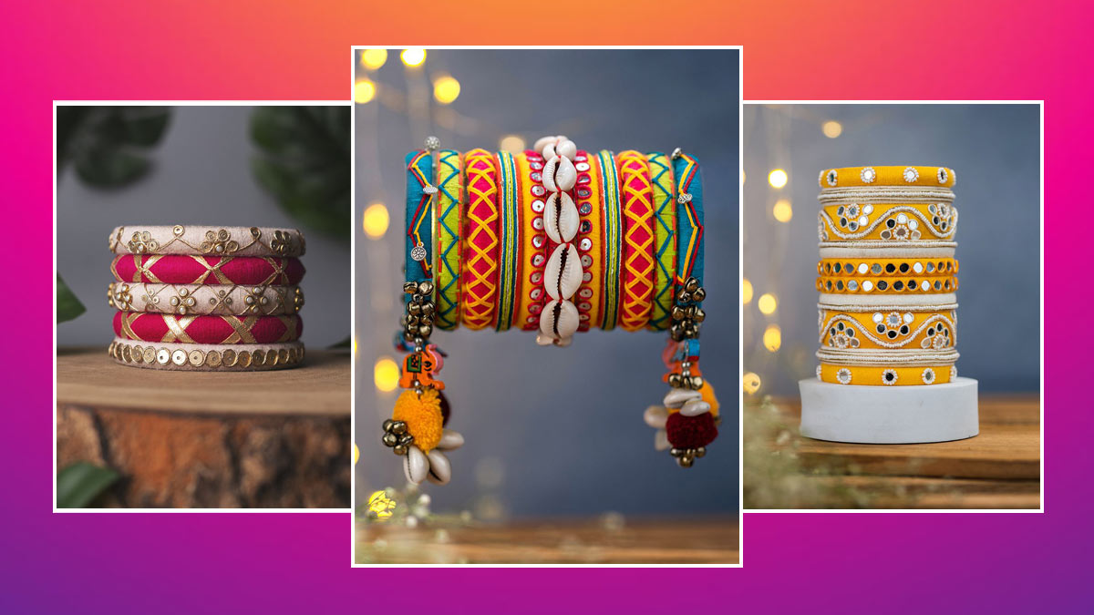 Handmade Bangle Designs: आपकी कलाई लगेगी सुंदर जब वियर करेंगी हैंडमेड बैंगल्स, देखें खूबसूरत डिजाइन