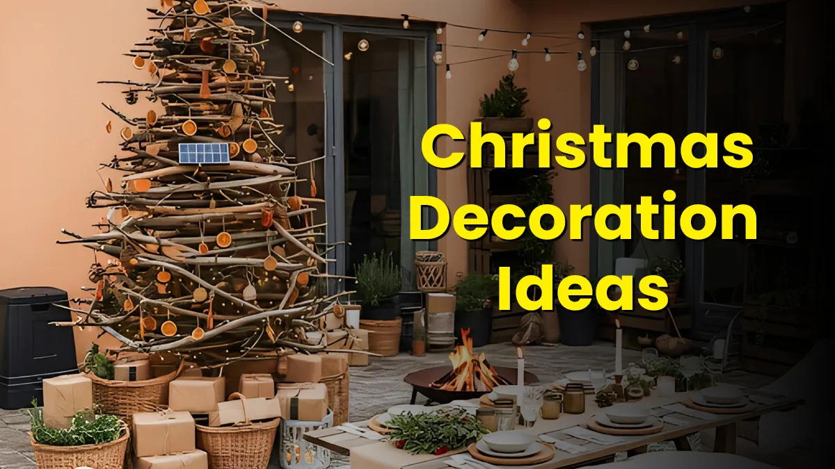 Eco-friendly Christmas decor